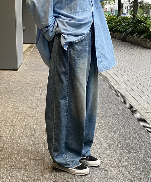 JOURNAL STANDARD LUXE(ジャーナルスタンダード ラックス)の「《追加》11OZデニム スウィッチパンツ(デニムパンツ・レディース・ブルー・MEDIUM/SMALL)」の1枚目の写真