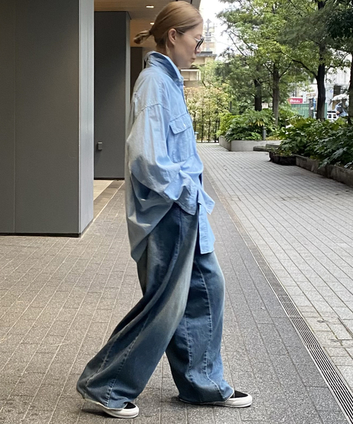 JOURNAL STANDARD LUXE(ジャーナルスタンダード ラックス)の「《追加》11OZデニム スウィッチパンツ(デニムパンツ・レディース・ブルー・MEDIUM/SMALL)」の2枚目の写真