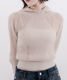 CONZ（コンズ）の「rib slim hoodie（パーカー）」