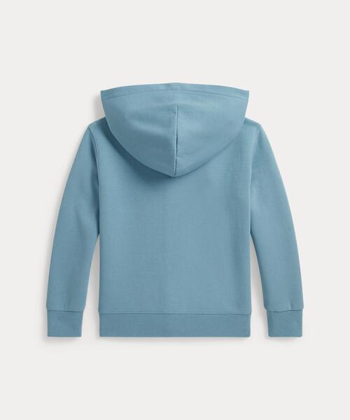 POLO RALPH LAUREN CHILDRENSWEAR（ポロ ラルフ ローレン チルドレンズウェア）の「ダブルニット フルジップ フーディ（パーカー・キッズ・ブルー・3/4/6/7）」の4枚目の写真