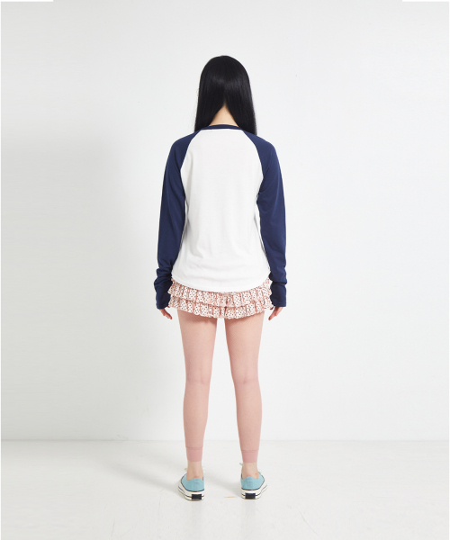 COTTONREBIRTHCLUB(コットンリバースクラブ)の「ムーンスターラグランTシャツ(ネイビー)(Tシャツ/カットソー・レディース・その他・FREE)」の5枚目の写真