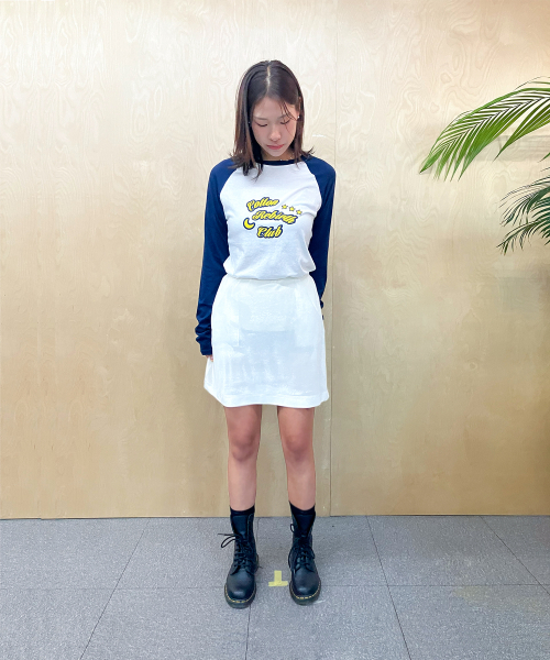 COTTONREBIRTHCLUB(コットンリバースクラブ)の「ムーンスターラグランTシャツ(ネイビー)(Tシャツ/カットソー・レディース・その他・FREE)」の6枚目の写真