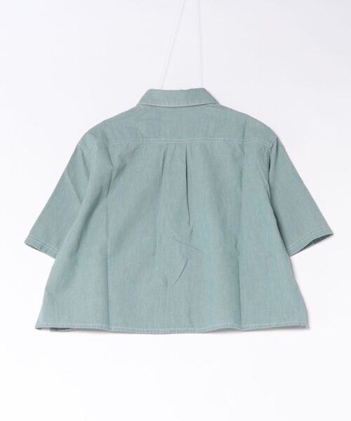 KENZO（ケンゾー）の「'KENZO Sounds' ライト ショートスリーブ シャツ イン ウォッシュド シャンブレー（シャツ/ブラウス・レディース・ブルー系その他7・X-SMALL/MEDIUM/SMALL）」の7枚目の写真