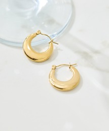 PAPILLONNER | PAPILLONNER/ステンレスオーバルフープピアス(ピアス(両耳用))
