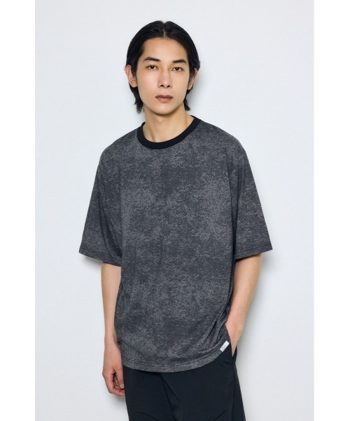 AZUL by moussy（アズールバイマウジー）の「総柄半袖TEE（Tシャツ/カットソー・メンズ・グレー系その他/ブルー系その他3・MEDIUM/LARGE）」の14枚目の写真