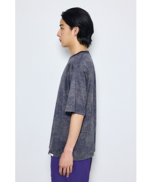 AZUL by moussy（アズールバイマウジー）の「総柄半袖TEE（Tシャツ/カットソー・メンズ・グレー系その他/ブルー系その他3・MEDIUM/LARGE）」の8枚目の写真