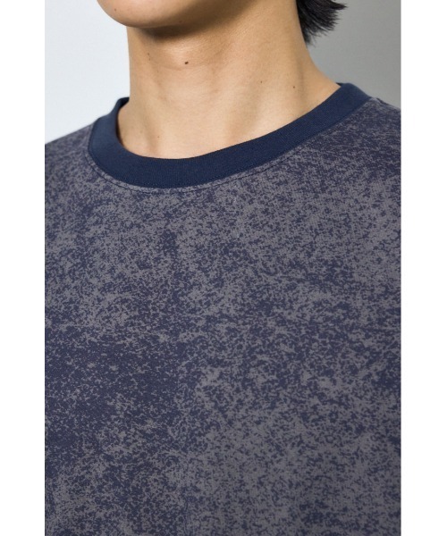 AZUL by moussy（アズールバイマウジー）の「総柄半袖TEE（Tシャツ/カットソー・メンズ・グレー系その他/ブルー系その他3・MEDIUM/LARGE）」の10枚目の写真