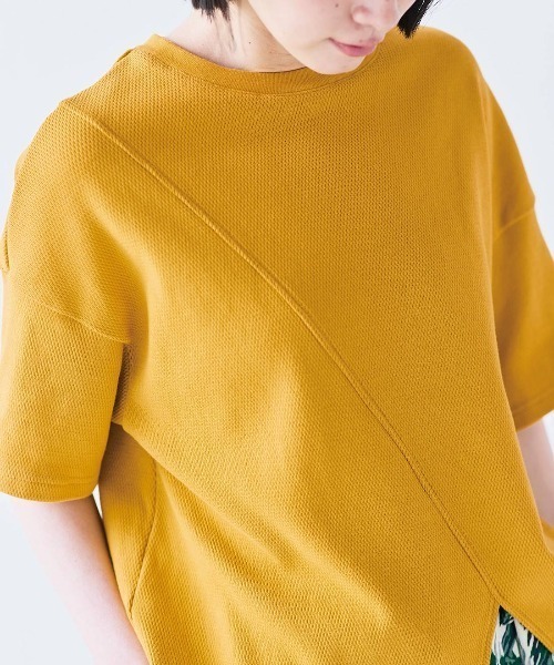 Sunny clouds(サニークラウズ)の「サニークラウズ もろこしTシャツ〈レディース〉(Tシャツ/カットソー・レディース・イエロー・LL/MP/M/L/3L)」の8枚目の写真