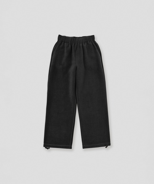 kha:ki(カーキ)の「「KHA:KI / カーキ」FREECE STRAIGHT PANTS(その他パンツ・レディース・グリーン/オリーブ/ブラック/アッシュグレー・1/2)」の2枚目の写真