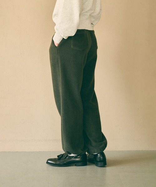 kha:ki(カーキ)の「「KHA:KI / カーキ」FREECE STRAIGHT PANTS(その他パンツ・レディース・グリーン/オリーブ/ブラック/アッシュグレー・1/2)」の8枚目の写真
