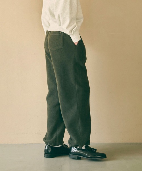 kha:ki(カーキ)の「「KHA:KI / カーキ」FREECE STRAIGHT PANTS(その他パンツ・レディース・グリーン/オリーブ/ブラック/アッシュグレー・1/2)」の10枚目の写真