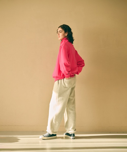 kha:ki(カーキ)の「「KHA:KI / カーキ」FREECE STRAIGHT PANTS(その他パンツ・レディース・グリーン/オリーブ/ブラック/アッシュグレー・1/2)」の13枚目の写真