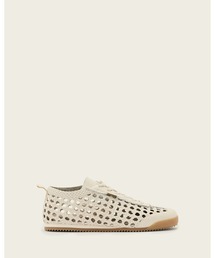 KENNY WOVEN LEATHER TRAINERS | KENNY ウーブン レザー スニーカー