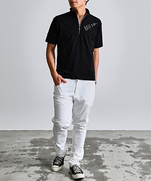 VIOLA(ヴィオラ)の「『VIOLA rumore/ヴィオラ ルモーレ』PRINT ZIP UP(Tシャツ/カットソー・メンズ・ブラック/ホワイト/ピンク・L/XL/M)」の7枚目の写真