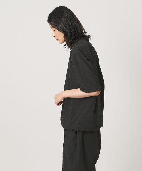 UNITED ARROWS（ユナイテッドアローズ）の「DotAir ドットエア ヘムコード クルーネック Tシャツ 吸水速乾 タテストレッチ（Tシャツ/カットソー・メンズ・ダークブラウン/ブラック・L/M/XL/S）」の3枚目の写真