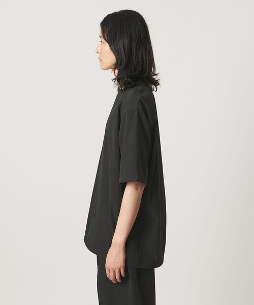 UNITED ARROWS（ユナイテッドアローズ）の「DotAir ドットエア ヘムコード クルーネック Tシャツ 吸水速乾 タテストレッチ（Tシャツ/カットソー・メンズ・ダークブラウン/ブラック・L/M/XL/S）」の10枚目の写真