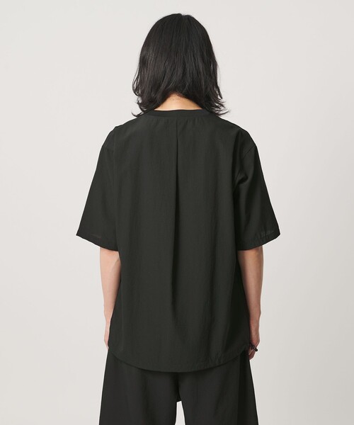 UNITED ARROWS（ユナイテッドアローズ）の「DotAir ドットエア ヘムコード クルーネック Tシャツ 吸水速乾 タテストレッチ（Tシャツ/カットソー・メンズ・ダークブラウン/ブラック・L/M/XL/S）」の11枚目の写真