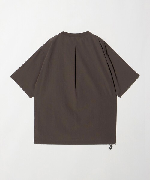 UNITED ARROWS（ユナイテッドアローズ）の「DotAir ドットエア ヘムコード クルーネック Tシャツ 吸水速乾 タテストレッチ（Tシャツ/カットソー・メンズ・ダークブラウン/ブラック・L/M/XL/S）」の16枚目の写真