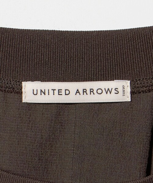 UNITED ARROWS（ユナイテッドアローズ）の「DotAir ドットエア ヘムコード クルーネック Tシャツ 吸水速乾 タテストレッチ（Tシャツ/カットソー・メンズ・ダークブラウン/ブラック・L/M/XL/S）」の22枚目の写真