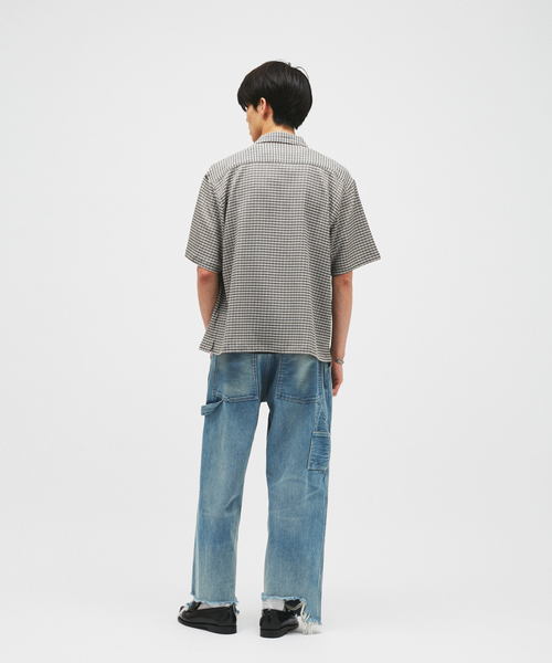 JOURNAL STANDARD(ジャーナルスタンダード)の「チェック サッカー 半袖 シャツ(シャツ/ブラウス・メンズ・ブラック/ライトグレー/サックスブルー/レッド・MEDIUM/LARGE)」の19枚目の写真