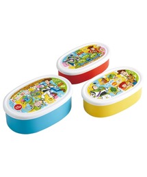 PEANUTS(�s�[�i�b�c)��(SK)�yPEANUTS sanrio mojojojo�z���ٓ����ɂ��g����B�ۑ��P�[�X 3�_�Z�b�g[860ml](���ٓ���)