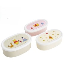 PEANUTS（ピーナッツ）の「(SK)【PEANUTS sanrio mojojojo】お弁当箱にも使える。保存ケース 3点セット[860ml]（お弁当箱）」