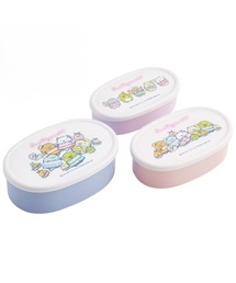PEANUTS（ピーナッツ）の「(SK)【PEANUTS sanrio mojojojo】お弁当箱にも使える。保存ケース 3点セット[860ml]（お弁当箱）」