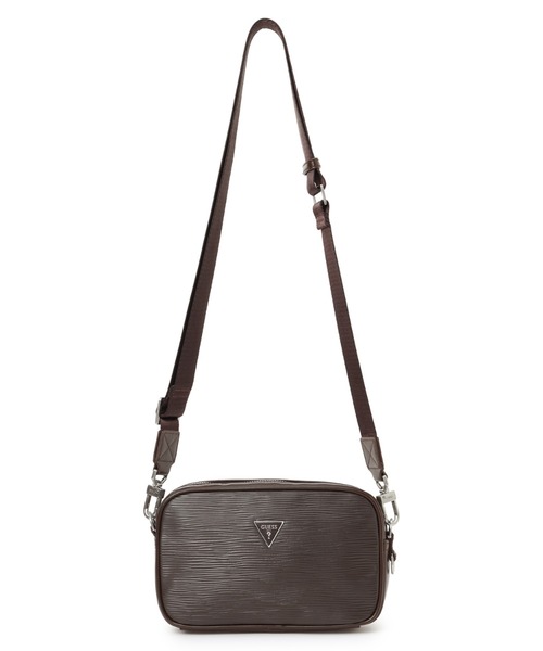 Guess(ゲス)の「MILANO Camera Bag S ショルダーバッグ カメラバッグ(ショルダーバッグ・メンズ・ダークブラウン/ブラック・ONE SIZE)」の5枚目の写真