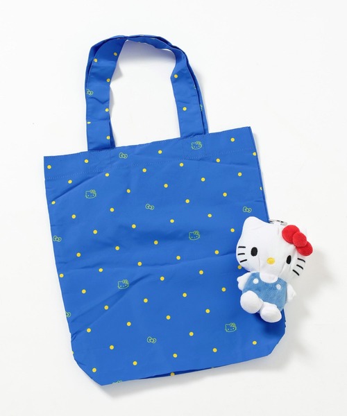 LOWRYS FARM(ローリーズファーム)の「【HELLO KITTY】DOTエコBAG 672124 /GOODS(エコバッグ/サブバッグ・レディース・ブラック/ブラウン/レッド/ホワイト・FREE)」の11枚目の写真