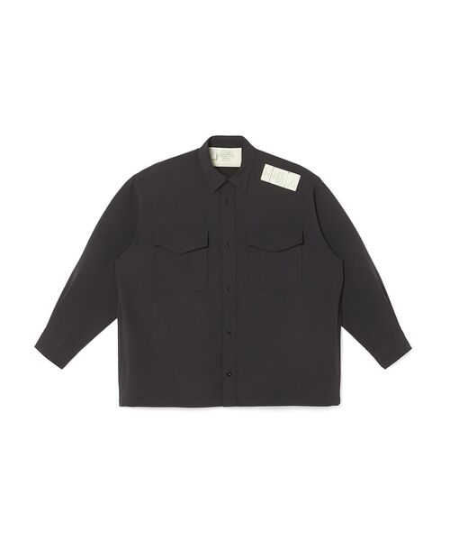 N.HOOLYWOOD TEST PRODUCT EXCHANGE SERVICE(N.ハリウッド テストプロダクト エクスチェンジサービス)の「SHIRT(シャツ/ブラウス・メンズ・ブラック/チャコール/グレー・36/40/38)」の3枚目の写真
