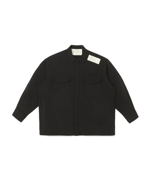 N.HOOLYWOOD TEST PRODUCT EXCHANGE SERVICE(N.ハリウッド テストプロダクト エクスチェンジサービス)の「SHIRT(シャツ/ブラウス・メンズ・ブラック/チャコール/グレー・36/40/38)」の1枚目の写真