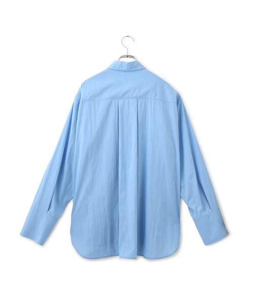 ADAM ET ROPE'（アダムエロペ）の「【サステナブル】チェック&ソリッド スリットシャツ（シャツ/ブラウス・レディース・サックスブルー/ブラウン系その他/オフホワイト/ホワイト・FREE）」の21枚目の写真