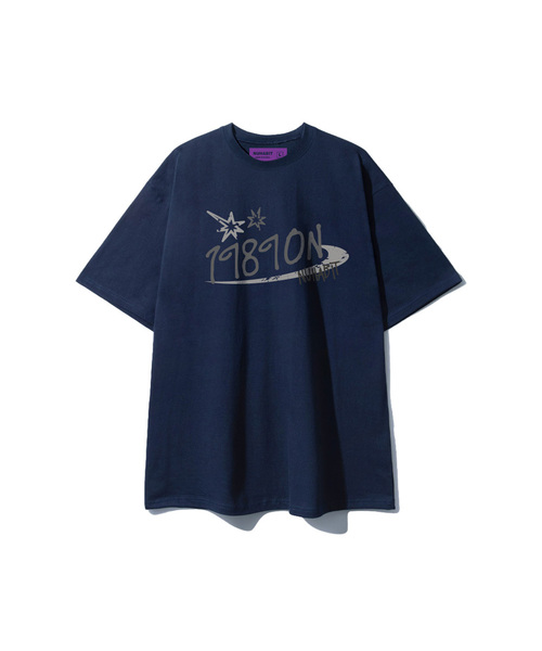 NUHABIT(ニューハビット)の「1989ON オーバーサイズ 半袖 (GOS2-5NH1370)(Tシャツ/カットソー・メンズ・ホワイト/ライトグレー/ブラック/ネイビー・MEDIUM/LARGE/X-LARGE)」の4枚目の写真