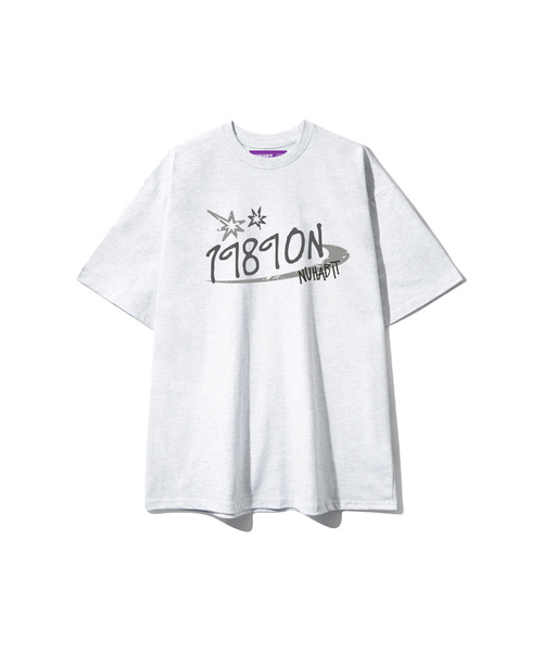 NUHABIT(ニューハビット)の「1989ON オーバーサイズ 半袖 (GOS2-5NH1370)(Tシャツ/カットソー・メンズ・ホワイト/ライトグレー/ブラック/ネイビー・MEDIUM/LARGE/X-LARGE)」の3枚目の写真