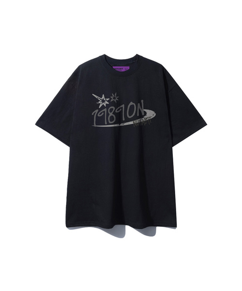 NUHABIT(ニューハビット)の「1989ON オーバーサイズ 半袖 (GOS2-5NH1370)(Tシャツ/カットソー・メンズ・ホワイト/ライトグレー/ブラック/ネイビー・MEDIUM/LARGE/X-LARGE)」の1枚目の写真
