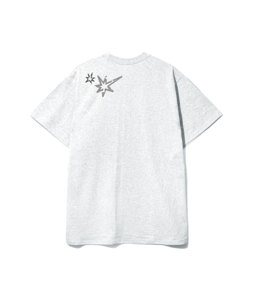 NUHABIT(ニューハビット)の「1989ON オーバーサイズ 半袖 (GOS2-5NH1370)(Tシャツ/カットソー・メンズ・ホワイト/ライトグレー/ブラック/ネイビー・MEDIUM/LARGE/X-LARGE)」の8枚目の写真