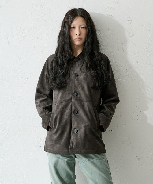 FTW（エフティダブリュー）の「STITCH CAR COAT（その他アウター・レディース・キャメル/グレー/ブラック・SMALL/MEDIUM/LARGE）」の16枚目の写真