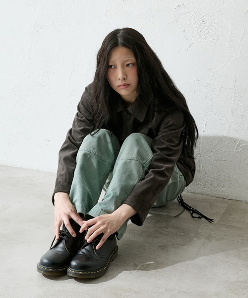FTW（エフティダブリュー）の「STITCH CAR COAT（その他アウター・レディース・キャメル/グレー/ブラック・SMALL/MEDIUM/LARGE）」の17枚目の写真
