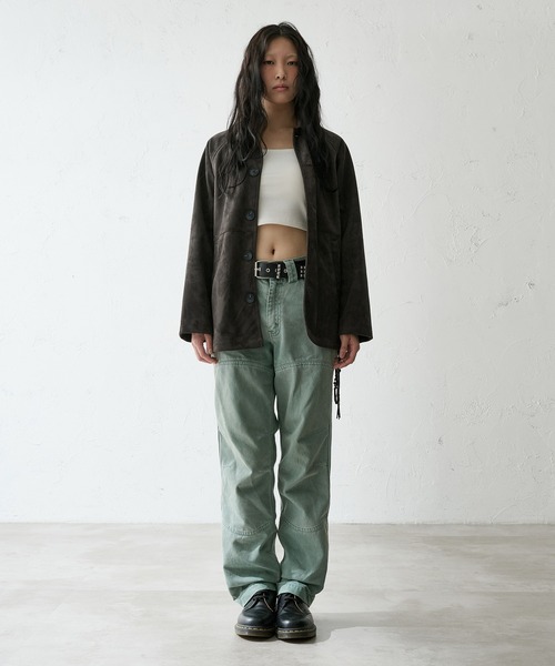 FTW（エフティダブリュー）の「STITCH CAR COAT（その他アウター・レディース・キャメル/グレー/ブラック・SMALL/MEDIUM/LARGE）」の21枚目の写真