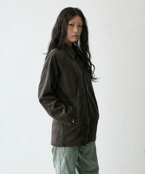 FTW（エフティダブリュー）の「STITCH CAR COAT（その他アウター・レディース・キャメル/グレー/ブラック・SMALL/MEDIUM/LARGE）」の14枚目の写真