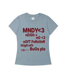 HUG BUG スリムフィット半袖Tシャツ