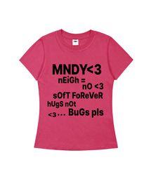 HUG BUG スリムフィット半袖Tシャツ