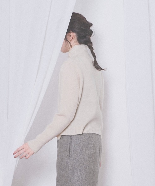fig London(フィグロンドン)の「AIRLYS cardigan(ニット/セーター・レディース・ネイビー/ピンク/サックスブルー/アイボリー・FREE)」の16枚目の写真