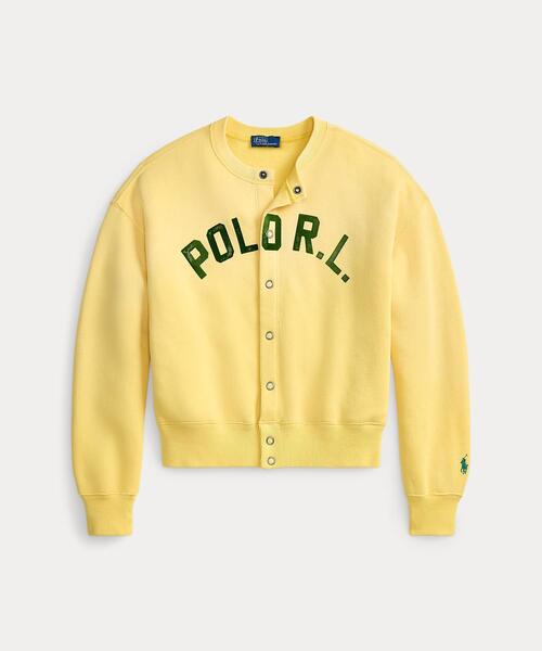 ロゴ フリース スナップド カーディガン（カーディガン/ボレロ）｜POLO