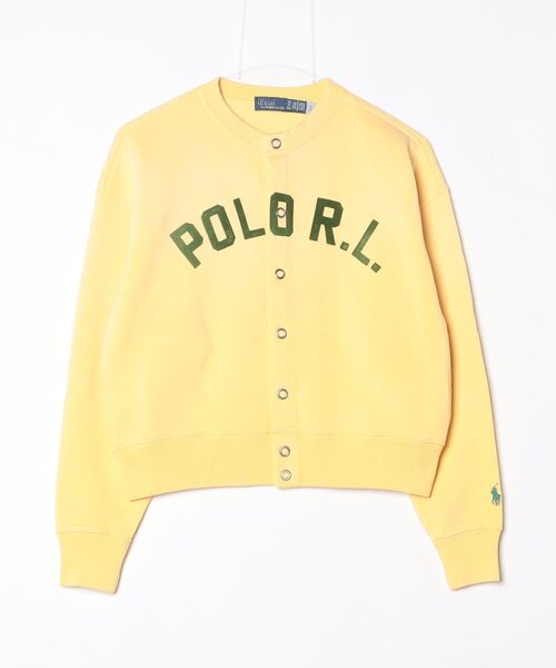 POLO RALPH LAUREN(ポロ ラルフ ローレン)の「ロゴ フリース スナップド カーディガン(カーディガン/ボレロ・レディース・イエロー・S/M/XS/L)」の7枚目の写真