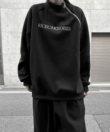 zip sweat pullover/ジップスウェットプルオーバー