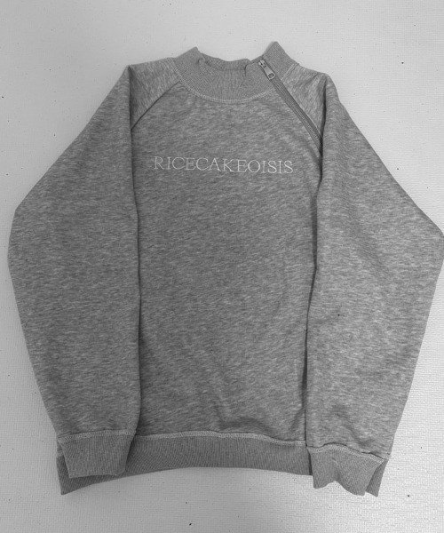 YACA（ヤーカ）の「zip sweat pullover/ジップスウェットプルオーバー（スウェット・レディース・ブラック/グレー・FREE）」の13枚目の写真