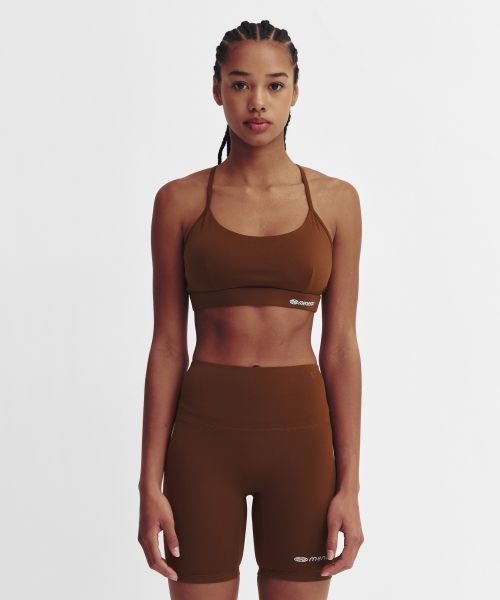 MENASOO(ミナス)の「Cross Strap Bra Top_Brown(チューブトップ・レディース・ブラウン・MEDIUM/LARGE/SMALL)」の11枚目の写真