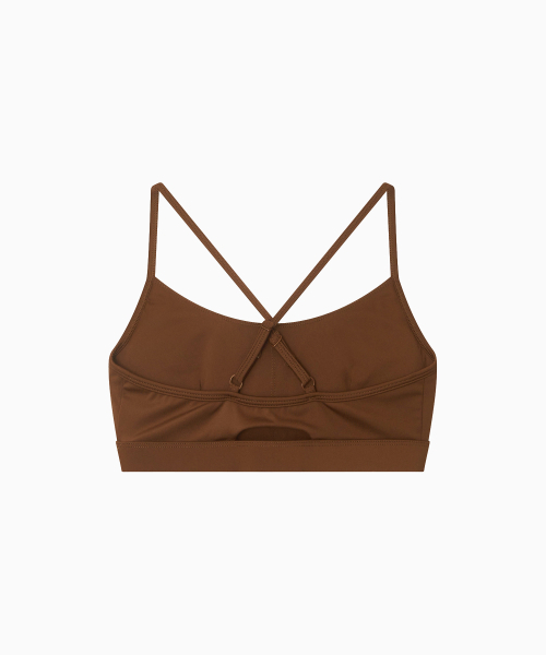 MENASOO(ミナス)の「Cross Strap Bra Top_Brown(チューブトップ・レディース・ブラウン・MEDIUM/LARGE/SMALL)」の15枚目の写真