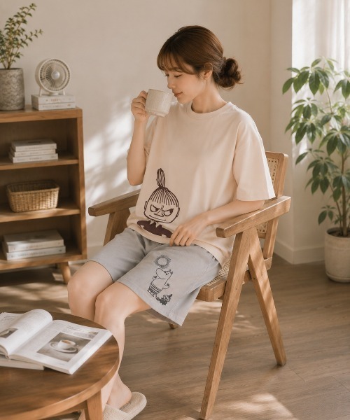 salle de bal（サルデバル）の「【 MOOMIN / ムーミン 】 ドライタッチ　メッシュ　Tシャツ　吸水速乾　WNI（Tシャツ/カットソー・レディース・その他6/その他4/その他8/その他7/その他1/その他3/その他2/その他5・FREE）」の3枚目の写真